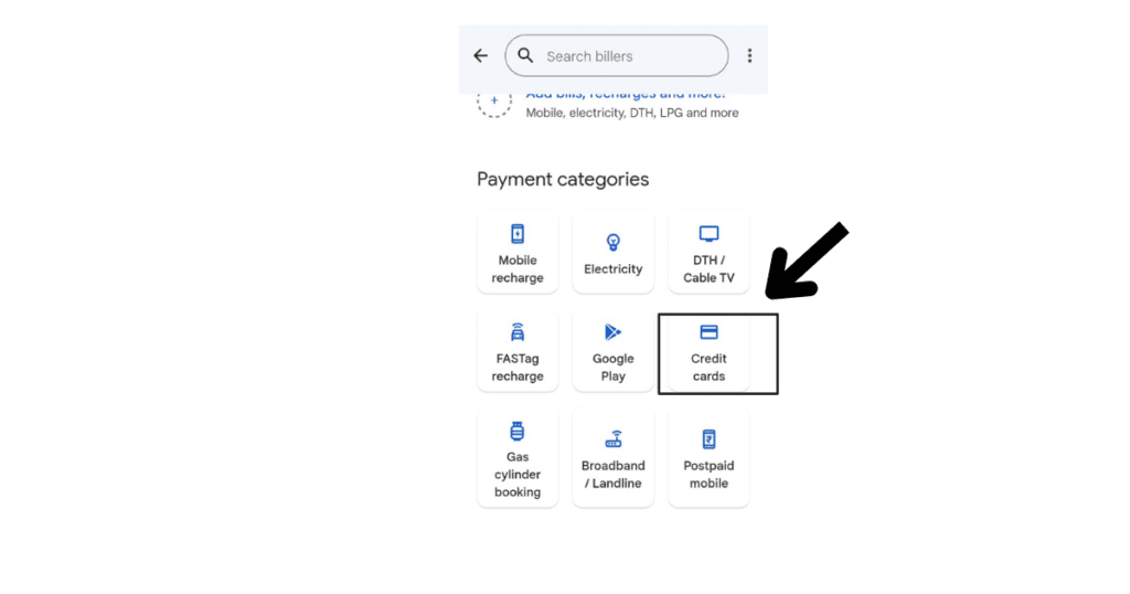 गूगल pay से क्रेडिट कार्ड का बिल पेमेंट कैसे करे